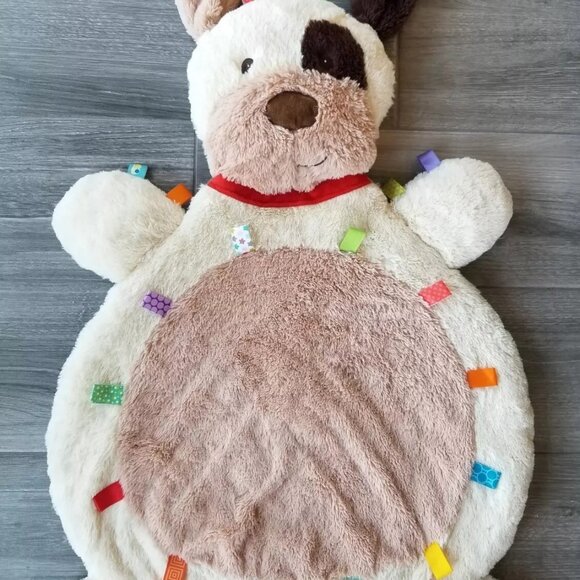 TAGGIES MARY MEYER DOG PLUSH "BUDDY" BABY FLOOR PLAY MAT LARGE 32" x 23" RETIRED - Picture 1 of 10